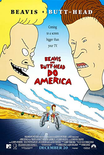 posters Beavis And Butthead Movie Do America, 40 x 61 cm, 40 x 61 cm