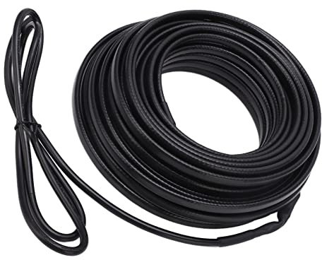 20m Heizkabel Einfache Verdrahtung Selbstregulierendes Heizkabel Meterware Metall PVC PEX (EU-Stecker 220V)
