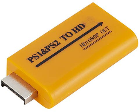REACHYEA HD 1080P PS1/PS2 auf HDMI-kompatibler Konverter-Adapter Wii auf HDMI-kompatibler Konverter Adapter für PC HDTV-Monitor
