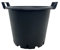 Oakland Gardens 30L Plant Pots Potato Containers Buckets (Pack of 5) Heavy Duty Black Plastic Planters for Outdoor Plants - Large Planter Pots for Gardens - Flowers, Vegetables & Trees