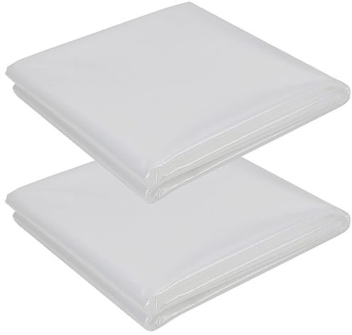 Storystore Bâche de Serre, 2 pièces 2 x 2 m, Film de Serre en Polyéthylène Durable, Film de Serre Tunnel pour Couvrir Les Jardin, Protection des Plantes, des Légumes et des Fruits