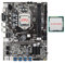 Tweovnai Carte MèRe MinièRe B75 8 GPU + I7 3770 Ensemble de Processeurs pour BTC/ETH 8 USB3.0 vers PCIE 1X Emplacement GPU LGA1155 Emplacement RAM DDR3 SATA3.0