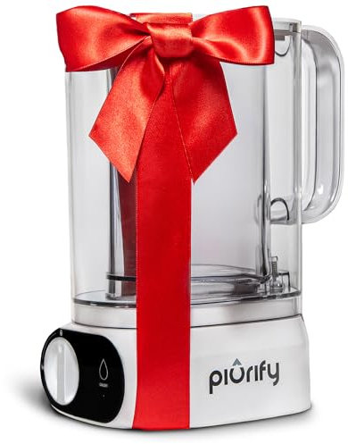 Piurify Electric Water Filter Pitcher with 6-Month UltraFiltration - Fast 2-Min Filtration, Removes 99% Lead, PFAS, Mercury & Chlorine - BPA Free, 50oz Capacity