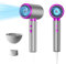Haartrockner Ionen, Ionen Föhn, 2400W Haartrockner, Professioneller Haarföhn, Schnelltrocknen Hair Dryer, Salon Haarfön mit Concentrators und Diffusor, 2 Temperatureinstellungen, 3-Gang