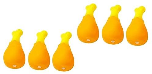 SUPVOX 6pcs Interactive Pet Squeaky Toy Dog Chewing Toy Puppy Teething Animal