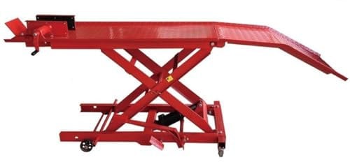 CRUIZER Ponte Professionale Sollevatore Idraulico Moto Scooter Pompa Pedale 450 kg
