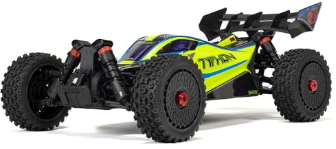ARRMA RC Car 1/8 Typhon 4X4 223S BLX BRUSHLESS Buggy RTR (Battery and Charger Not Included) with DSC (Yellow), ARA4306V4T2