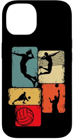 Volleyballer Volleyball Männer Kinder Jungen Hülle für iPhone 14