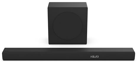 Hisense AX3100Q Soundbar Speaker, 3.1CH, 500W | Dolby Atmos, DTS:X, Bluetooth, Compact Design, HDMI, Pure Surround
