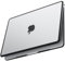 GPXIIZ Funda Compatible con MacBook Air 13,6 Pulgadas M4 M3 M2 2025 2024 2023 2022 A3240 A3113 A2681, Marco de TPU Antihoradas + Carcasa Rígida PC Antihuellas 13.6, Transparente Mate