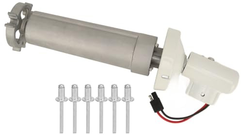 RV -Markise -Motor Torsionsbaugruppe mit 12 V DC Netzteil, CNC Billet Aluminium für eine E 9100 Serie 910 915 916 917, Großartig Im Freien und Frische Luftvergnügen