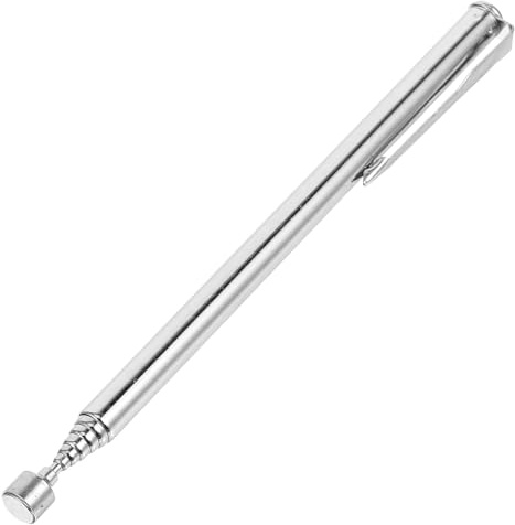 HEMOTON Magnetischer Teleskopstab Magnetischer Hebemagnet aus Robustem Eisen Tragbares Ausziehbares Pickup gadget für Schrauben Muttern Werkzeuge Praktisches Geschenk für Handwerker