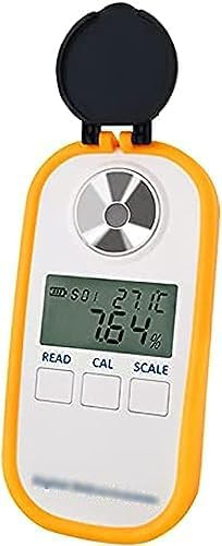 Digital Refractometer - Handheld LED Antifreeze Tester for Measuring Freezing Point of Ethylene Glycol and Propylene Glycol