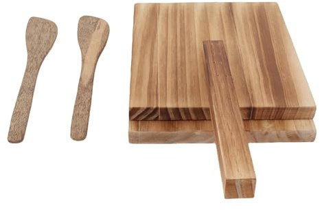 Holz-Tortilla-Presse, Multifunktions-Tortillera-Presse, selbstgemachter Tortilla-Maker mit Holzgriff und Knödelmesser für Teigwerkzeug