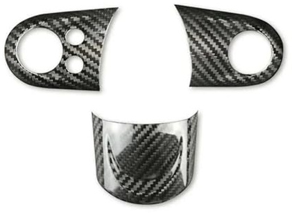 Lenkrad Tasten Aufkleber Auto Lenkrad Dekoration Schutzhülle Trim Aufkleber Für MINI Für Cooper Für Clubman R54 R55 R56 R60