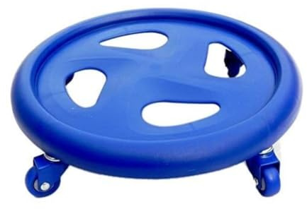 IXMLDAXD Ab Runde, Abdominal Plate Wheel Roller Trainer Bodybuilding Ab Bauchkerntrainer for Heimfitness(1pcs)