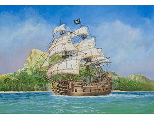 The Hobby Company Z9031 Zvezda 500789031 - 1:72 Piratenschiff, Black Swan
