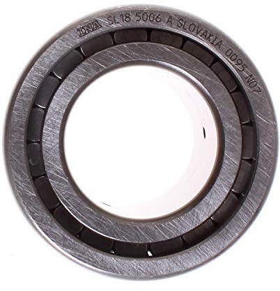 INA sl185006 Zylindrische Roller Bearing, zweireihig, abnehmbarer Außenring, semi-fixed, Flansch, normal Clearance, offenes Ende, Öl Loch, metrisches, 30 mm ID, 55 mm OD, 34 mm Breite, 7500 U/min Maximale Drehzahl, 19300lbf Statische Tragfähigkeit, 15700lbf Dynamische Belastung Kapazität