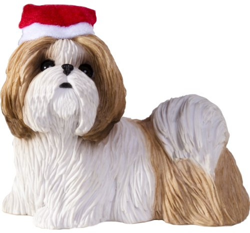 Sandicast Christmas Ornament, Gold White (XSO16409)