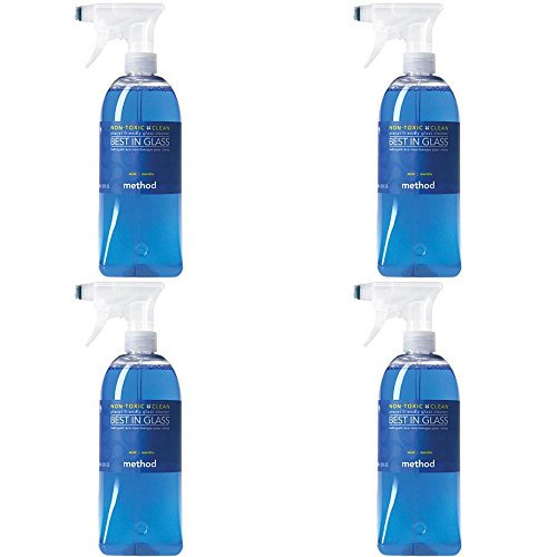(4 PACK) - Method - Glass Cleaner Mint Spray | 828ml | 4 PACK BUNDLE