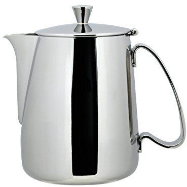 Ilsa Anniversario Kaffee Teekanne mit Deckel 150 ml Edelstahl