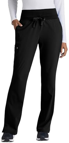 BARCO One Stride Women’s Scrub Pant, Black, X-S Petite