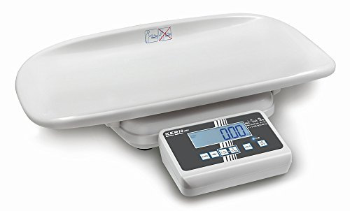 KERN Optics Formschöne Babywaage mit Eich- und Medizinzulassung, 6/15 kg Wägebereich, 2/5 g Ablesbarkeit