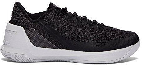 Under Armour Herren Curry 3 Low Basketballschuhe, Schwarz (schwarz schwarz)