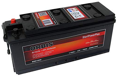 Orbis BS61040 12V 110Ah 760A HD LKW-Batterie
