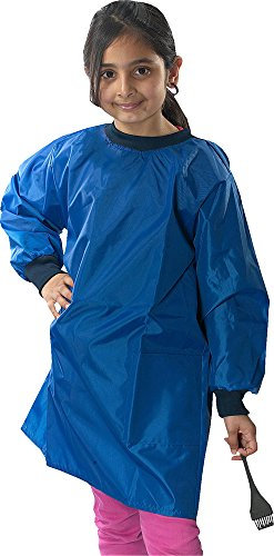ND Sports School Kids Craft Time Art Class Protective Wipe Clean Smock Apron