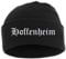 HB_Druck Hoffenheim Umschlagmütze - Mütze - Bestickt - Einheitsgröße Schwarz