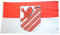 Flaggenfritze® Flagge/Fahne Deutschland Stadt Weyhe - 90 x 150 cm