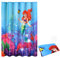 OTOTEC Duschvorhang, Unterwasser-Meerjungfrau, Ariel-Familie, wasserdicht, Polyester, mit 12 Haken, 180 x 180 cm