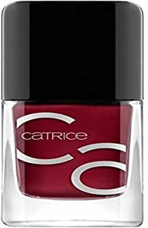 CATRICE ICONAILS Gel Lacquer, Gellack, Nagellack, Nr. 82 Get Lost In Red You Love, rot, langanhaltend, glänzend, ohne Aceton, vegan, Mikroplastik Partikel frei (10,5ml)