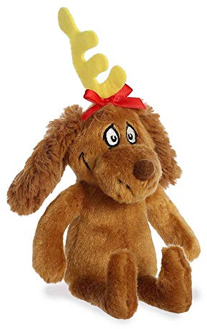 Aurora - Dr. Seuss - Max, Mr. Grinch (Dr. Seuss), Plschhund, 8 Zoll, Brown