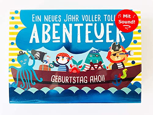 MUSIK-Geschenkbox Pirat für Gutscheine und Geld-Geschenke zum Geburtstag von bentino