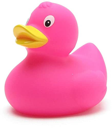Duckshop Canard de bain Renate rose I L : 8,5 cm