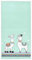 Hdadwy Trendy Boho Cute Couple Cartoon Lama Soft Guest Große Home Dekorative Handtücher Badetuch Geschirrtuch für Home Badezimmer Sportküche (27,5 X 15,7, Grün)