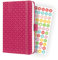 SIGEL J3104 Wochenkalender Jolie 2023 - ca. A6 - pink - Hardcover - Gummiband, Stiftschlaufe, Einstecktasche - 174 Seiten - FSC-zertifiziert - Terminplaner
