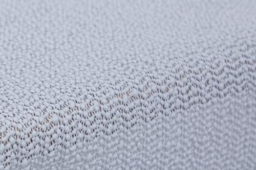 texpot Tischdecke 130 x 220 cm hellgrau Gartendecke mit Saum abwaschbar Gartentischdecke Balkon Terrasse wetterfest