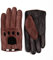 Hand Gewand by Weikert Hirschleder Auto-Handschuhe, handgenäht, Touchscreen, ungefüttert, zweifarbig, Autofahrer Lederhandschuhe, Autofahrer-Handschuhe, Cabrio Motorrad, Herren