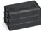 L-BOXX Sortimo L-BOXX mini Aufbewahrungsbox schwarz Deckel opak 3 Stück im Set |Mini-Werkzeugkoffer |Sortimentskasten Schrauben und Dübel | Erstklassige Sortierboxen für Kleinteile