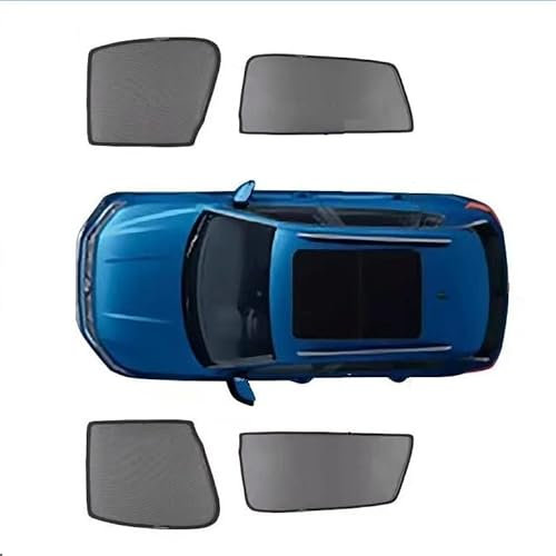 amucna Auto Seite Sonnenschirm Tür Visier Mesh Vorhang Sonnenschutz Für Caddy Fenster-Sonnenschutz (Color : 3)