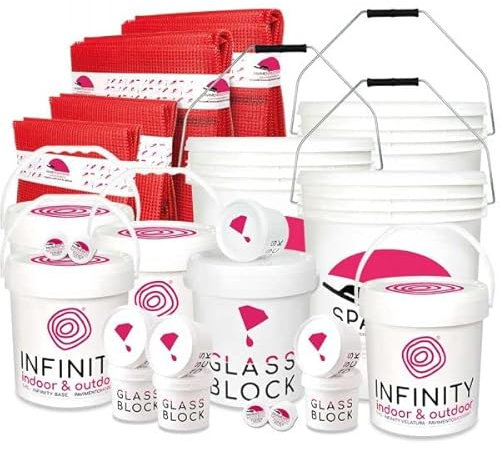 Harz für Innenboden DIY Infinity Indoor Komplettset (25 Qm, Naturweiß)