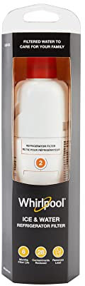 Whirlpool WHR2RXD1 Ice, Orange Refrigerator Water Filter 2-WHR2RXD1, Single-Pack
