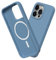RHINOSHIELD SolidSuit Case Compatible with Magsafe for [iPhone 15 Pro] | Shock Absorbent Slim Design Protective Cover with Premium Matte Finish 3.5M / 15 Proft Drop Protection - Tide Blue
