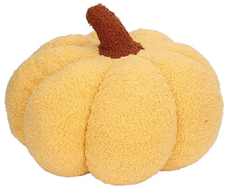 Tnfeeon Kürbis-Plüschtiere, Flauschige Simulation, Handgefertigtes Kürbis-Wurfkissen für Halloween Als Heimdekoration (#2)