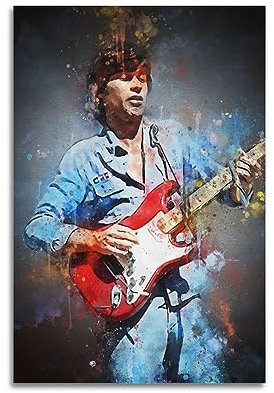 VZRSQZK Musiker Robbie Robertson Poster, dekoratives Gemälde, Leinwand-Wandposter und Kunstdruck, modernes Familienschlafzimmer-Dekor-Poster, 30 x 45 cm