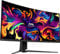 MSI MAG 341CQP QD-OLED Monitor Gaming Curvo UWQHD 34, Quantum Dot OLED (3440x1440), 175Hz / 0.03ms, 99% DCI-P3, ΔE≤2, DisplayHDR True Black 400, KVM, DP 1.4a, HDMI 2.1, USB Type-C