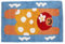 Rex London Badematte Schwimmer Bad Vorleger mit Motiv ca. 80 x 50 cm